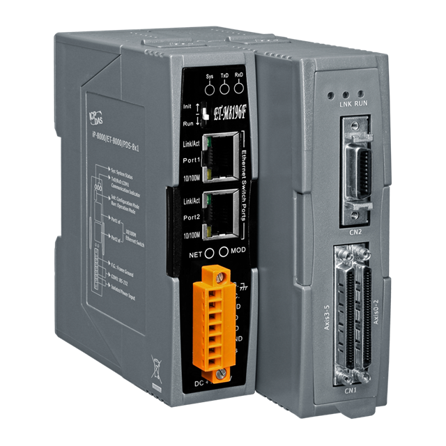 ET-M8196F ICP DAS USA INC  Modules de cartes de commande de moteur